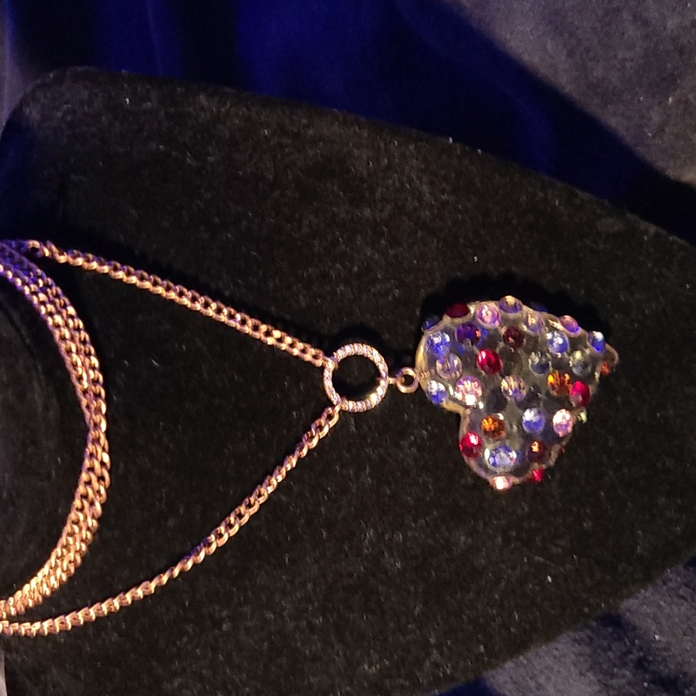 Betsey Johnson multi-colored necklace
